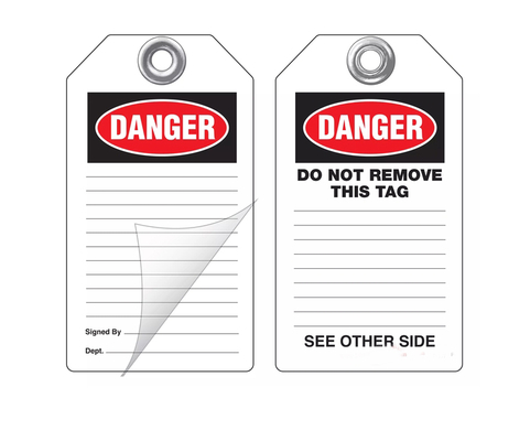 Customized Long Lasting Safety Identification Tag