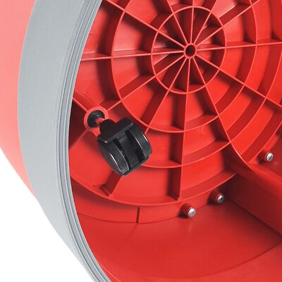 Round, 2-Step, 15", Step and Lock Wheels, 300 lb Capacity, Red