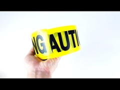 Wodoodporna taśma bezpieczeństwa barykadowego o grubości 1000 stóp i grubości 3 cali 1,6 mil