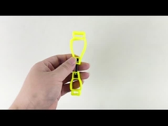 Plastikowe zaciski rękawiczkowe w opakowaniu