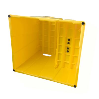 Durable Stackable Step Stool with 500 lb Load Capacity, Eco-friendly HDPE Material, and Non-slip Design for Home and Industrial Use