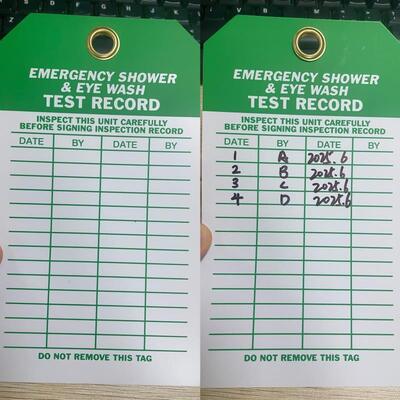 Zindywidualizowane logo wodoodporne wysokiej widoczności plastikowy tag bezpieczeństwa dla identyfikacji bezpieczeństwa Tagout Lockout