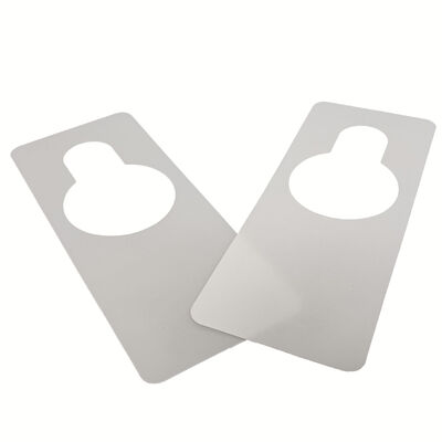 Custom Die-Cut Hole Waterproof PVC Hang Tags, Blank PVC Brand Tags