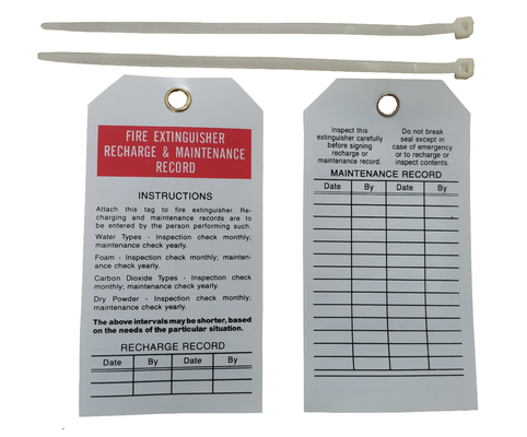 Industrial Safety Tag Plastic for Usage in Factories and Warehouses